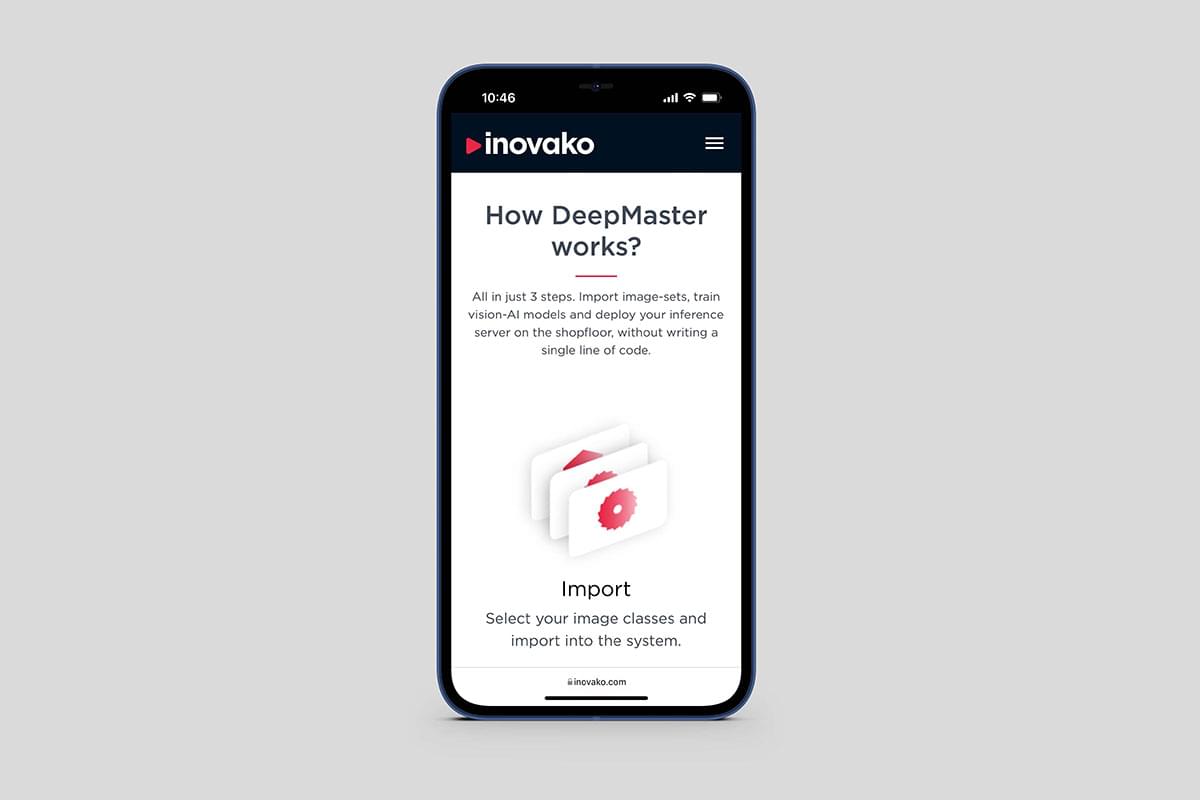 Inovako Website